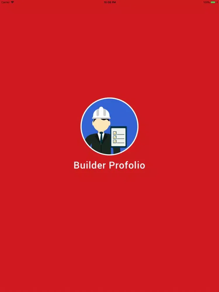 Builder Profolio iPad  Ekran Görüntüleri