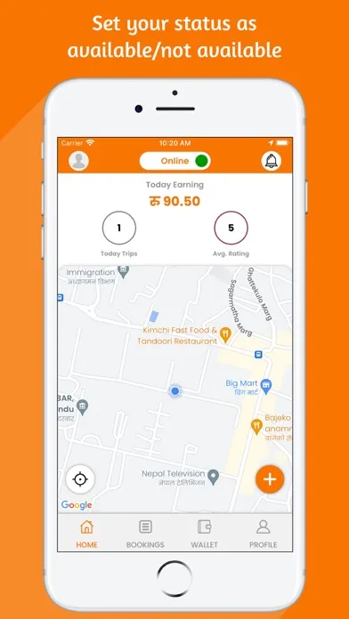 ECab Partner स्क्रीनशॉट