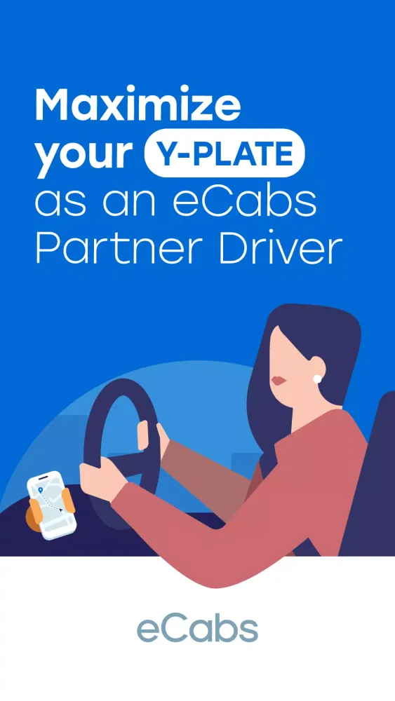 Tangkapan skrin eCabs Driver