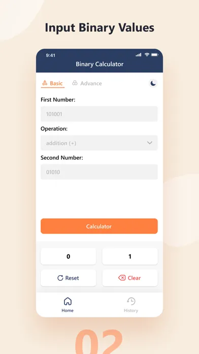 Binary_Calculator Screenshots
