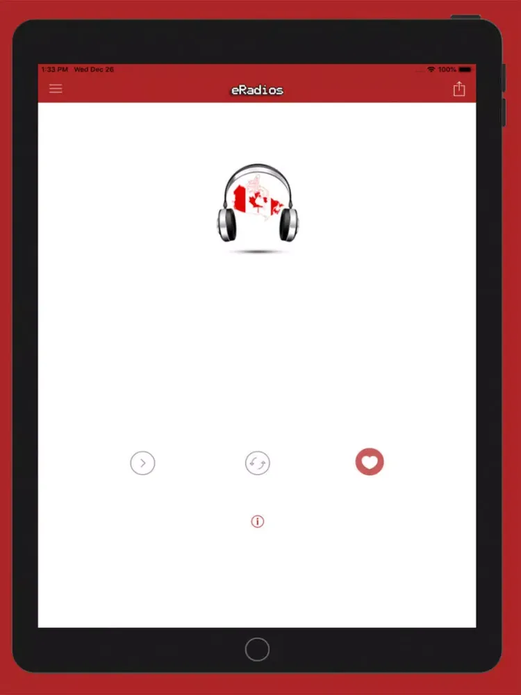Canada AM FM Radio Stations iPad  Ekran Görüntüleri