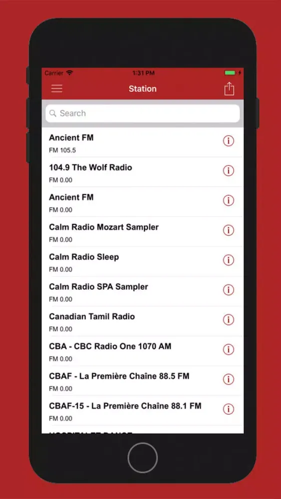 Canada AM FM Radio Stations Ekran Görüntüleri