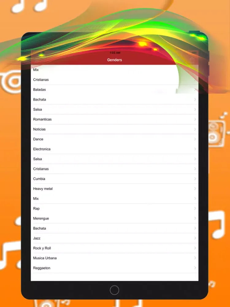 República Dominicana Radio FM iPad  Screenshots