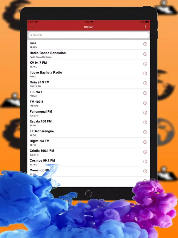 República Dominicana Radio FM iPad  Screenshots