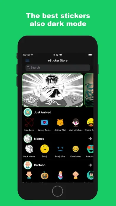 Tangkapan skrin Whats Web Stickers, eStickers