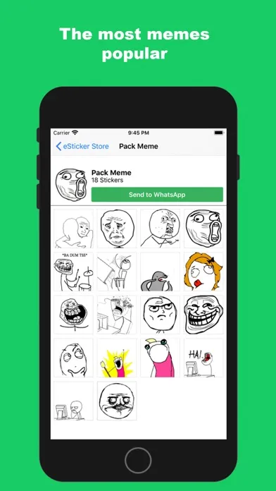 Tangkapan skrin Whats Web Stickers, eStickers