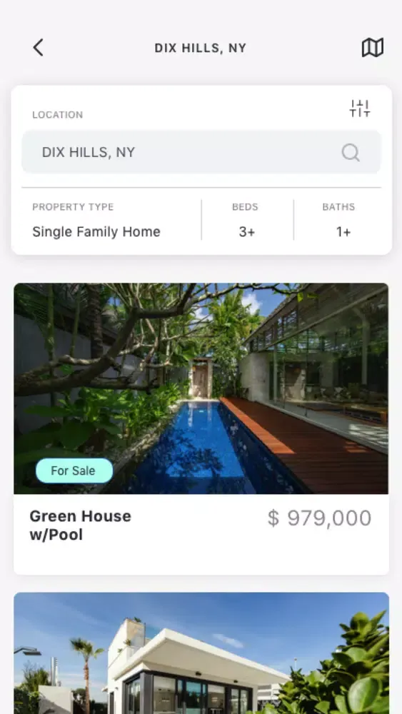 Ảnh chụp màn hình của Open Houses and Virtual Tours