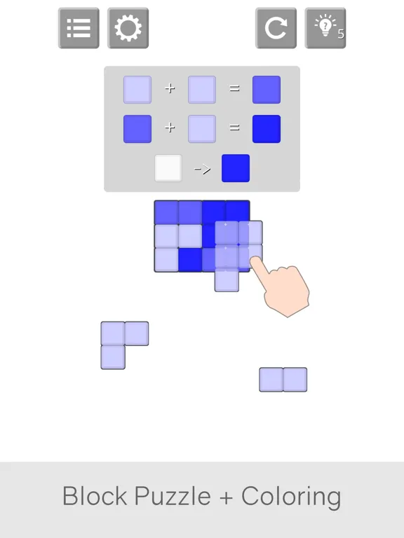 Block + Coloring Puzzle iPad  Screenshots