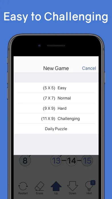Ảnh chụp màn hình của Number Chain - Logic Puzzle