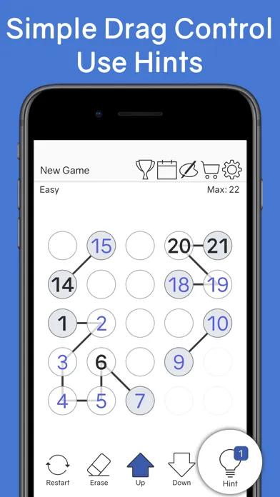 Ảnh chụp màn hình của Number Chain - Logic Puzzle