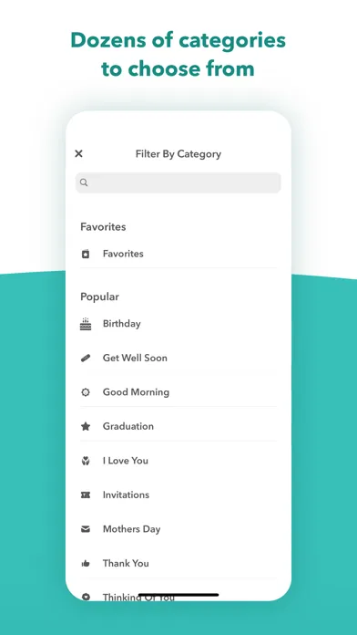 CardSnacks: ecards, greetings سکرین شاٹس