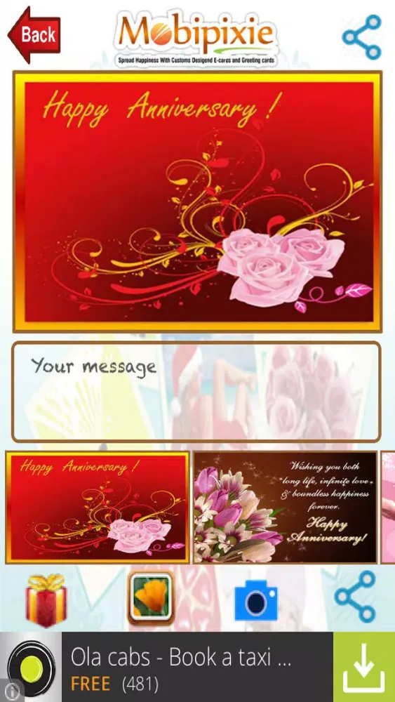 Скриншоты eCards for all Occasions and Events