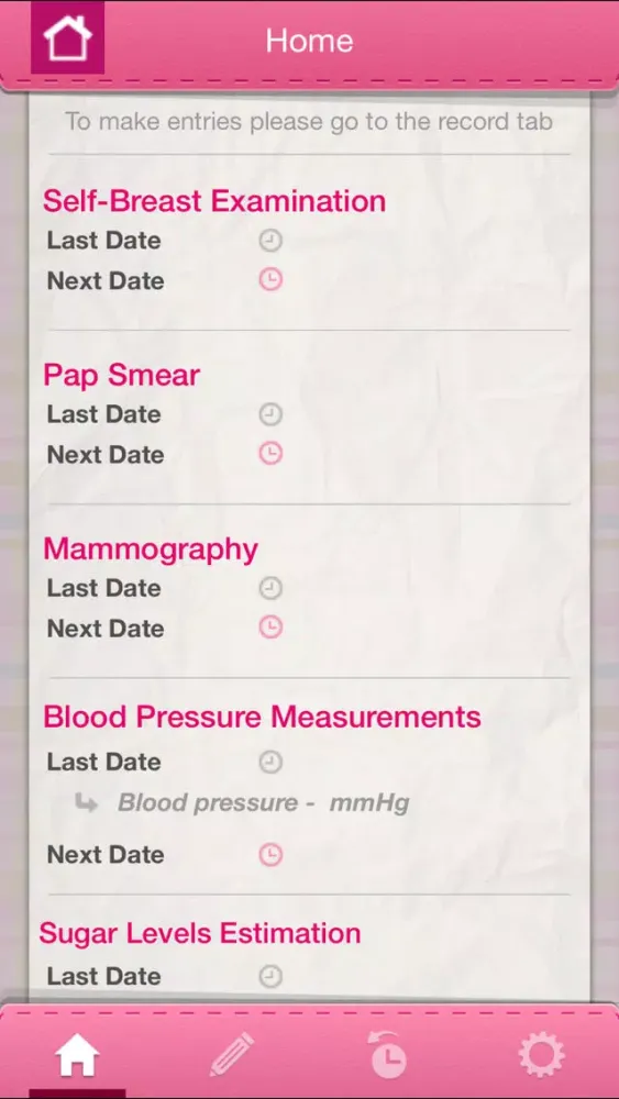 Women's Health Diary应用截图