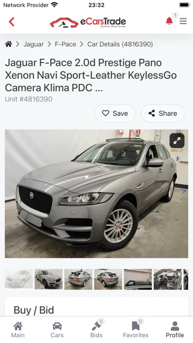 eCarsTrade - Used Car Auctions Screenshots