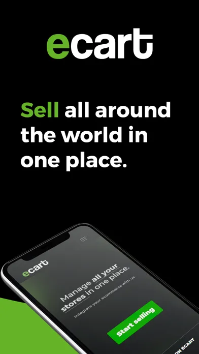 Tangkapan skrin Ecart Seller