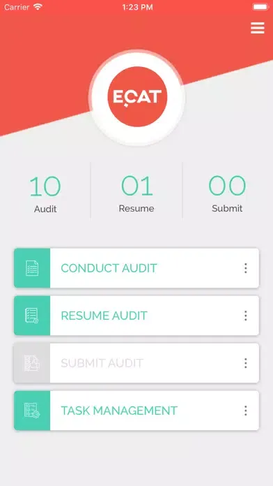 Zrzuty ekranu ECAT (Action Tool)