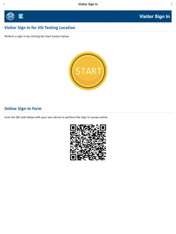 Visitor Sign-In iPad 應用截圖