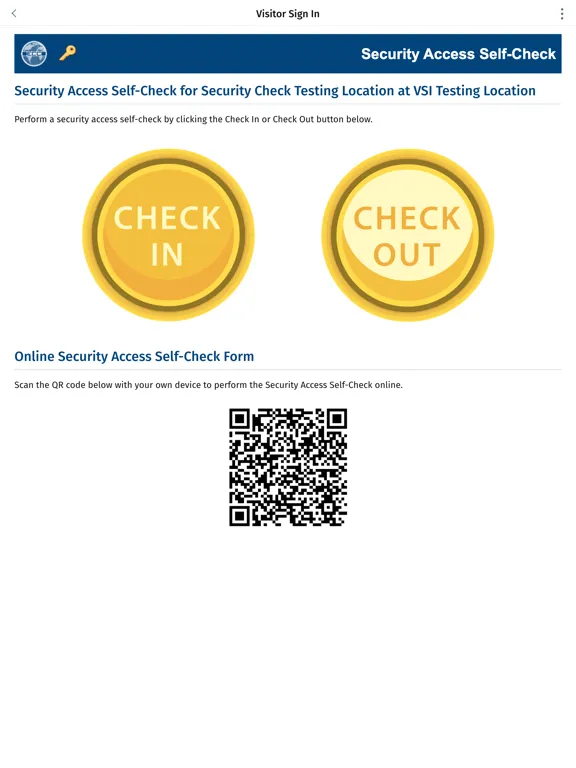 Visitor Sign-In iPad 應用截圖