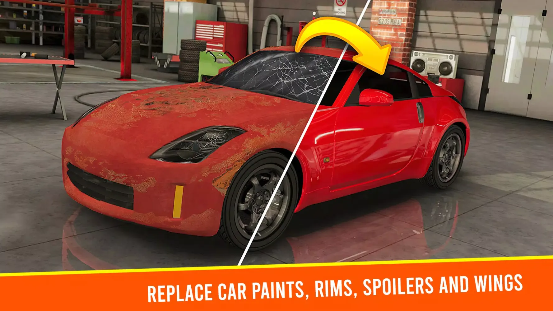 Car Mechanic Simulator Racing स्क्रीनशॉट