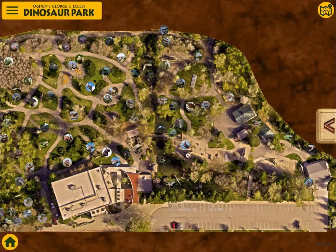 Eccles Dinosaur Park Guide iPad  スクリーンショット
