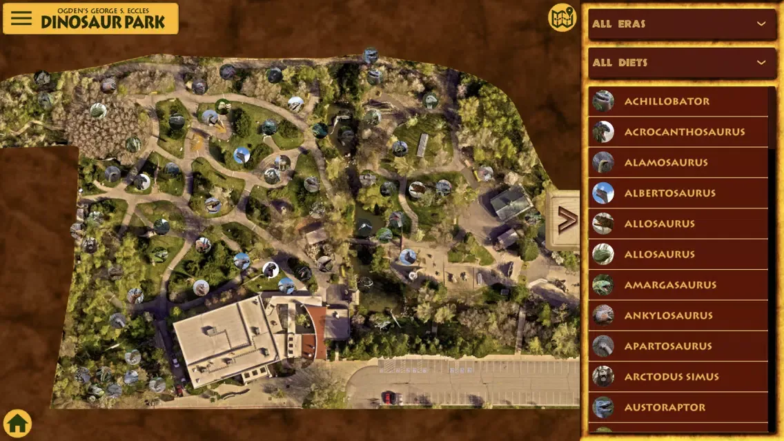 Eccles Dinosaur Park Guide スクリーンショット