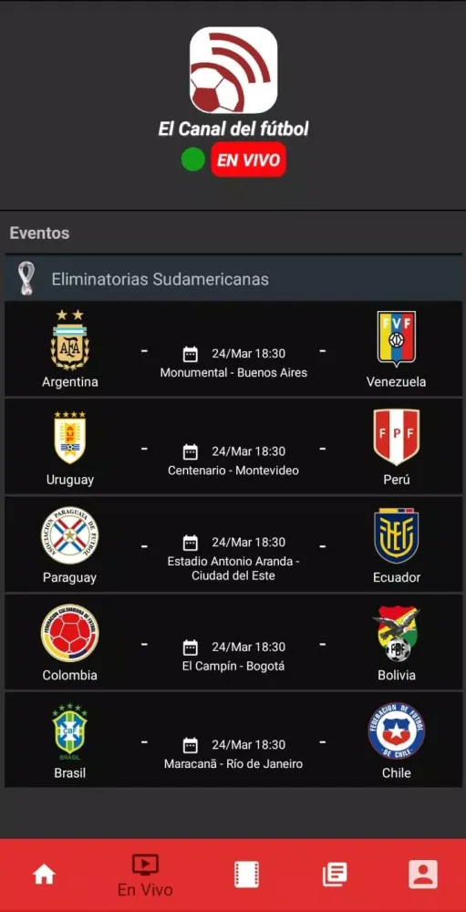El Canal del Fútbol Screenshots