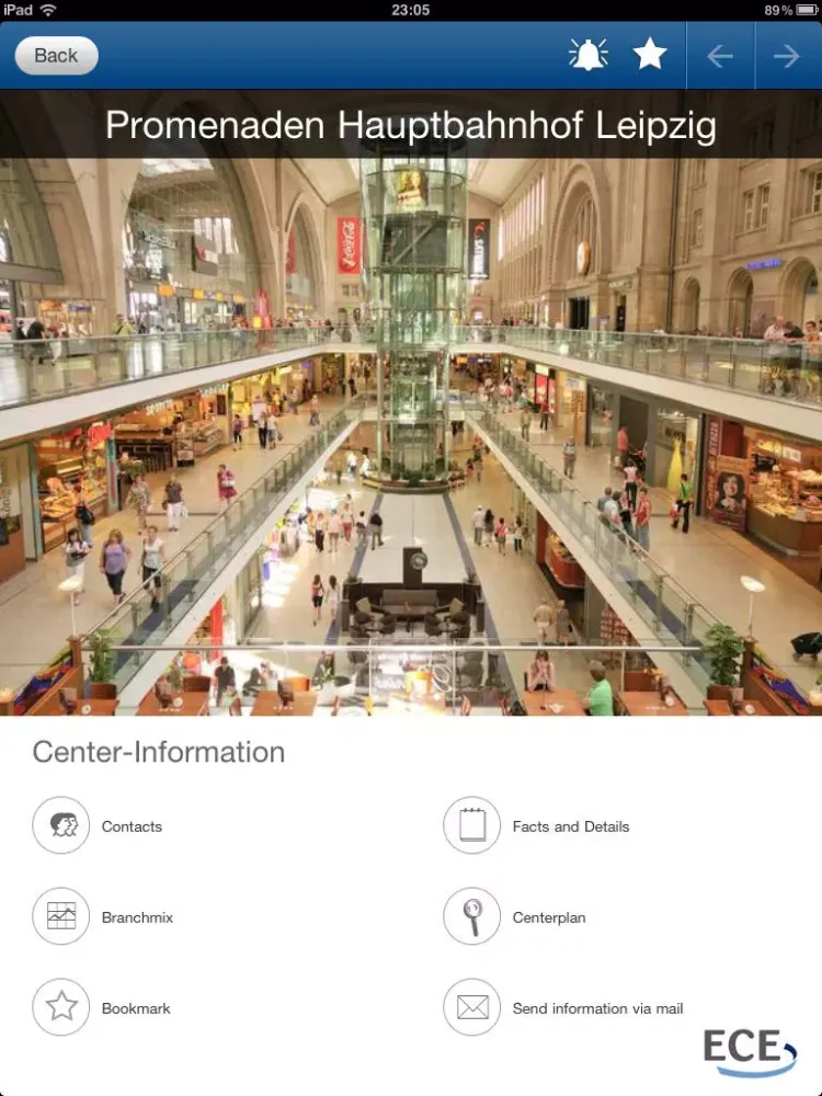 Screenshot di ECE Shopping Center iPad 