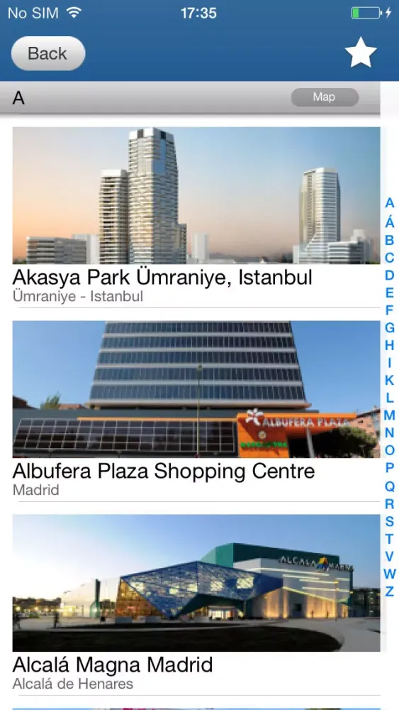 Screenshot di ECE Shopping Center