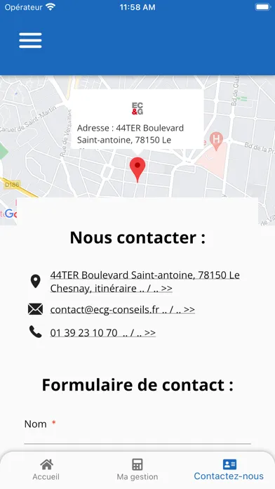ECG CONSEILS à Versailles应用截图