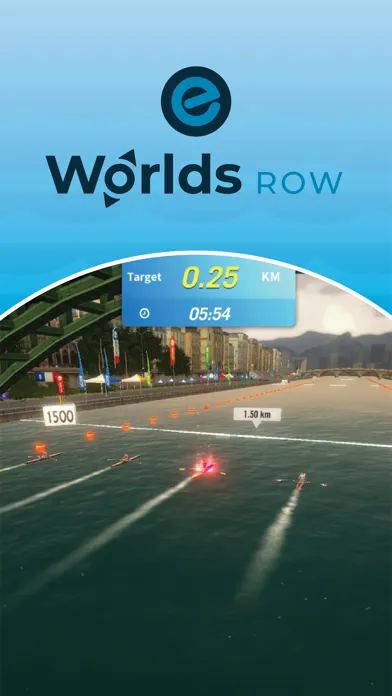Capturas de tela do Echelon Worlds - Rowing