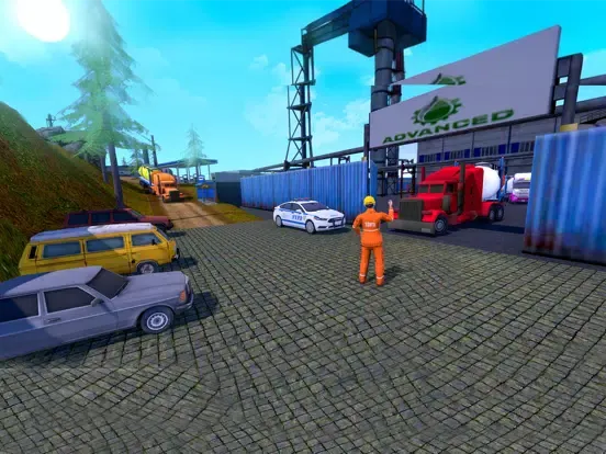 Captures d'écran de Realistic Euro Truck Simulator iPad 
