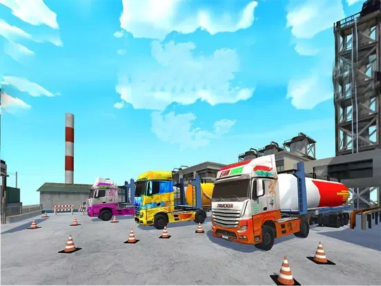 Captures d'écran de Realistic Euro Truck Simulator iPad 