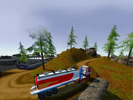 Captures d'écran de Realistic Euro Truck Simulator iPad 
