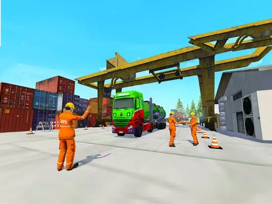 Captures d'écran de Realistic Euro Truck Simulator iPad 