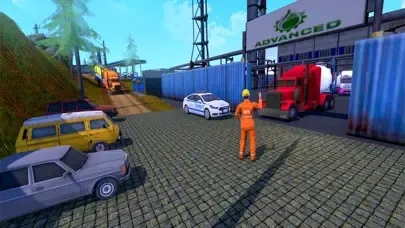 Captures d'écran de Realistic Euro Truck Simulator