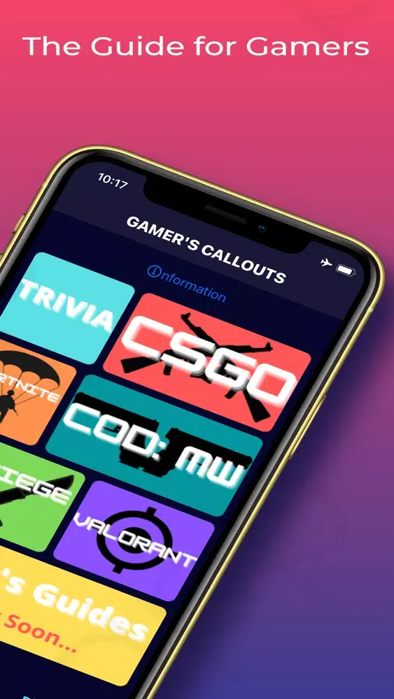 Gamer's Guide स्क्रीनशॉट
