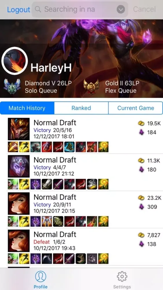 Screenshot di League Summoners