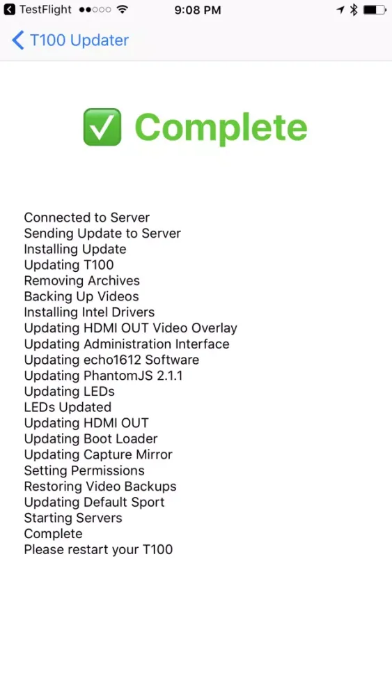 echo1612 - T100 Updater स्क्रीनशॉट