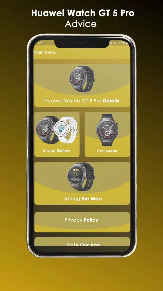 Huawei Watch GT 5 Pro Advice Screenshots