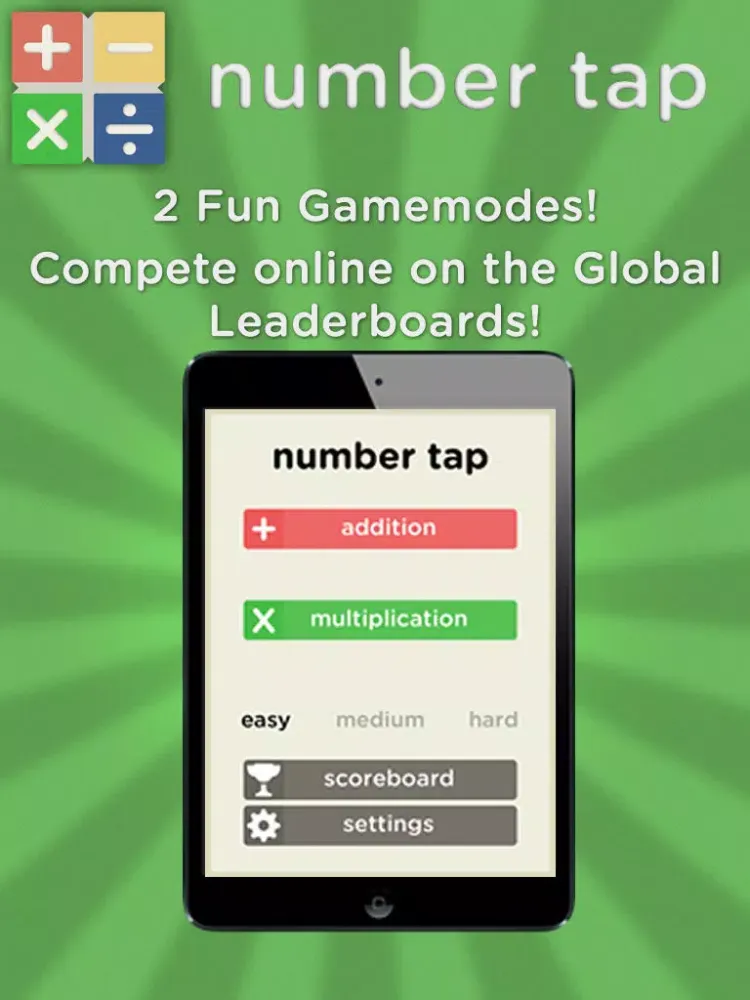 Скриншоты Number Tap - Math Master iPad 