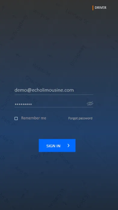 Echo Limousine Driver应用截图