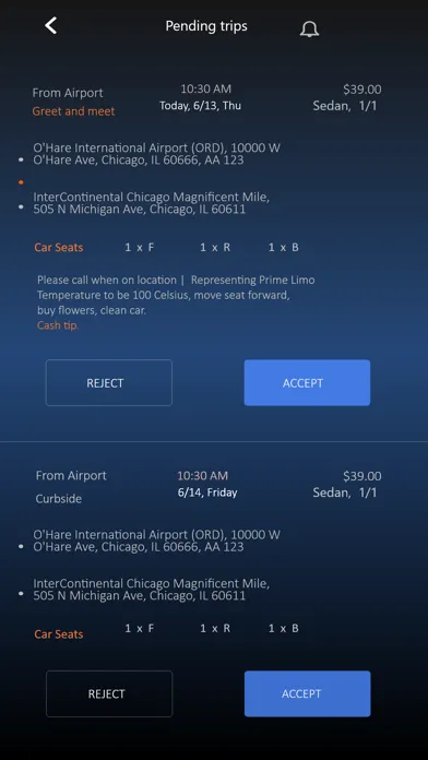 Echo Limousine Driver应用截图