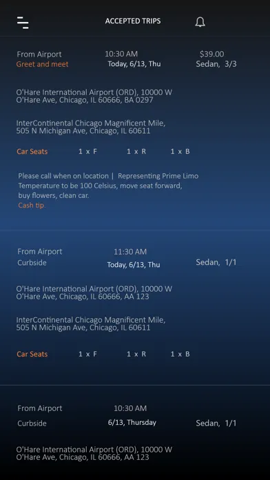 Echo Limousine Driver应用截图
