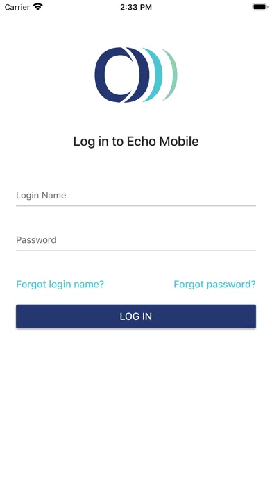 Capturas de tela do Echo Mobile VoIP