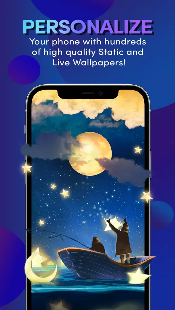 Echo Visuals: Live Wallpapers سکرین شاٹس