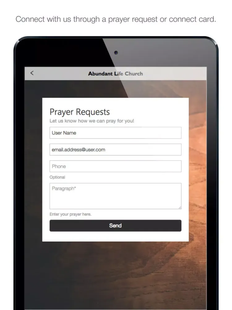 ABUNDANT LIFE CHURCH - HAMMOND iPad  Ekran Görüntüleri