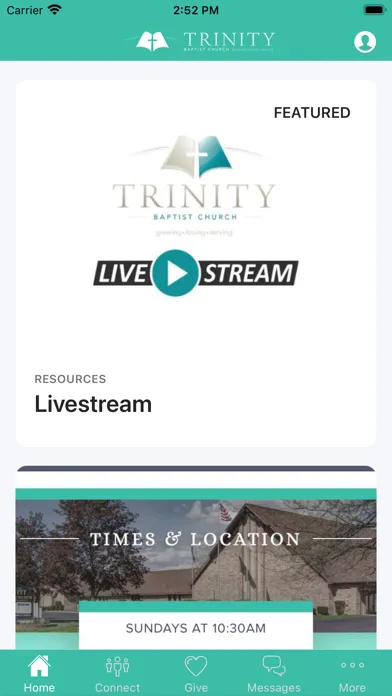 Tangkapan layar Our Trinity Baptist