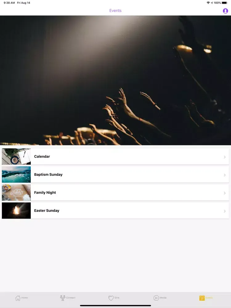 Screenshot di Beacon Light Bible Church iPad 