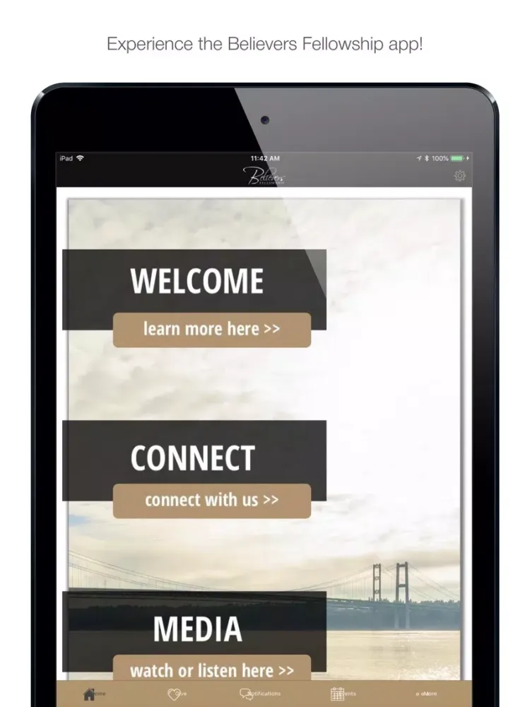 Zrzuty ekranu Believers Fellowship iPad 