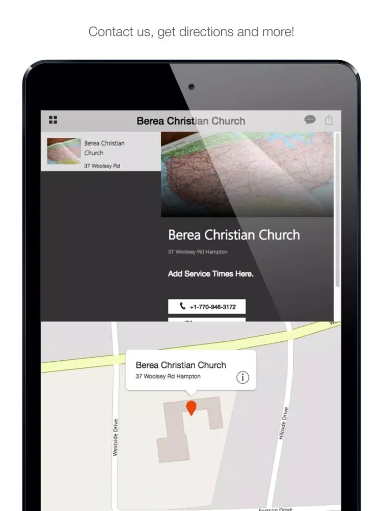 Berea Christian iPad  Screenshots